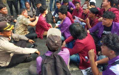 Sekretaris FPKS DPRD Sumut Abdul Rahim Siregar Terima Aspirasi Mahasiswa