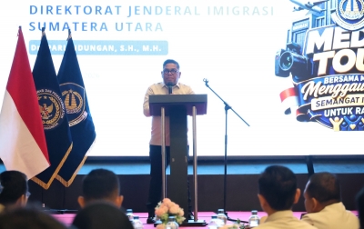 Gandeng Media, Imigrasi Sumut Gaungkan Semangat Imigrasi untuk Rakyat