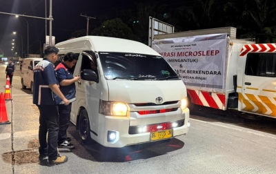Tekan Angka Kecelakaan, MBT Gelar Sosialisasi Bahaya ODOL dan Microsleep di Tol Medan-Binjai