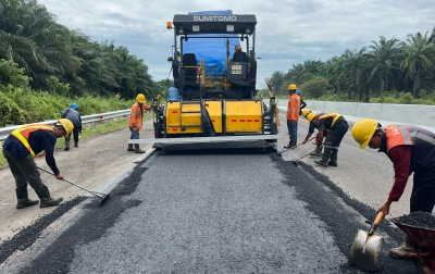 Infrastruktur JTTS Permai Terjaga, Hutama Karya Beri Kenyamanan Bagi Pengendara