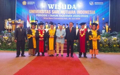 USM Indonesia Wisuda Ratusan Sarjana, 8 Diantaranya Mahasiswa Internasional