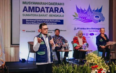 Amdatara Sumbar-Bengkulu Komitmen Wujudkan Industri AMDK Berkualitas