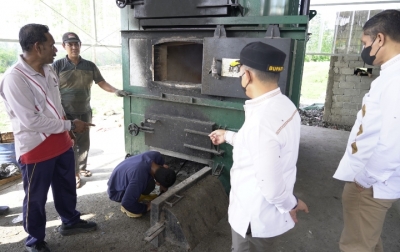 Berbiaya Rp 2 Miliar, Palas Kini Miliki Mesin Pemusnah Sampah