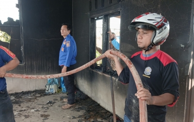 Rumah Situmorang Hangus Terbakar Saat Pemilik Kerja di Ladang