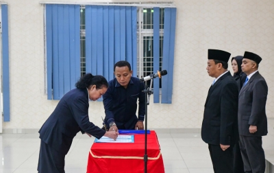 Sekda Deli Serdang Lantik Dua Pejabat Administrator