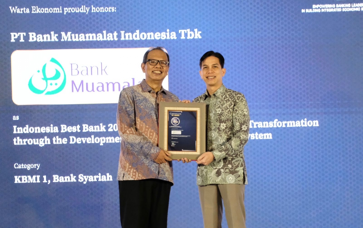 Bank Muamalat Raih Penghargaan Indonesia Best Bank 2026