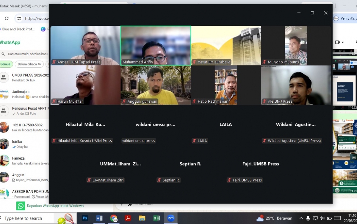 APPTIMA Rekomendasi 10 Butir pada FKP Layanan ISBN di Jakarta