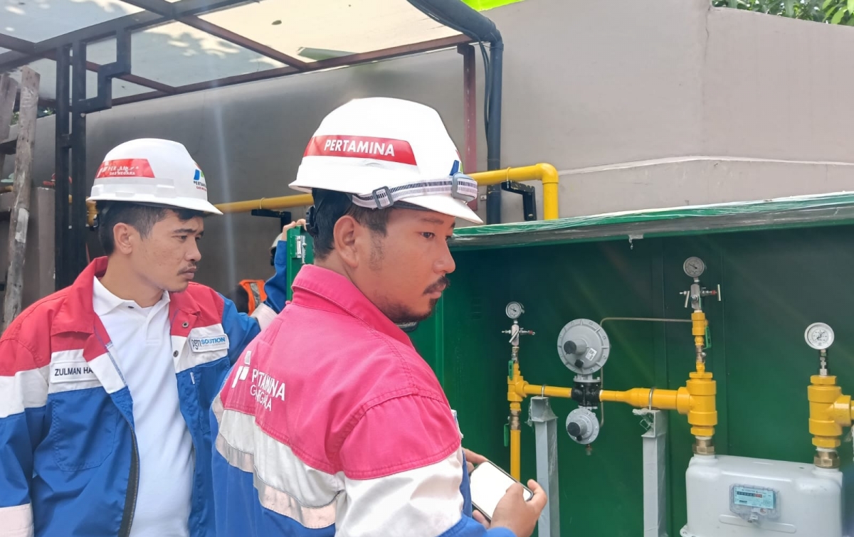 Instalasi Dipasang, PGN Resmi Salurkan Gas Bumi ke Restoran Savo Dine & Chill