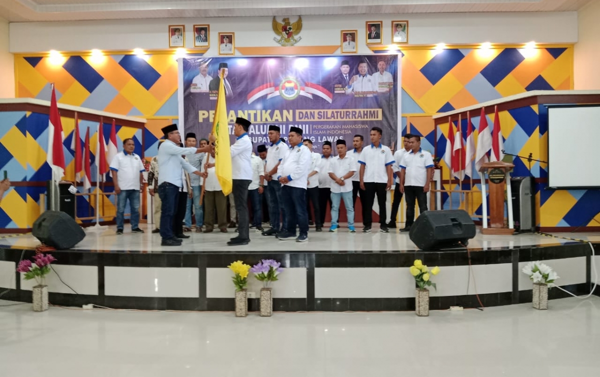 Raja P Nasution Dilantik sebagai Ketua IKA PMII Palas