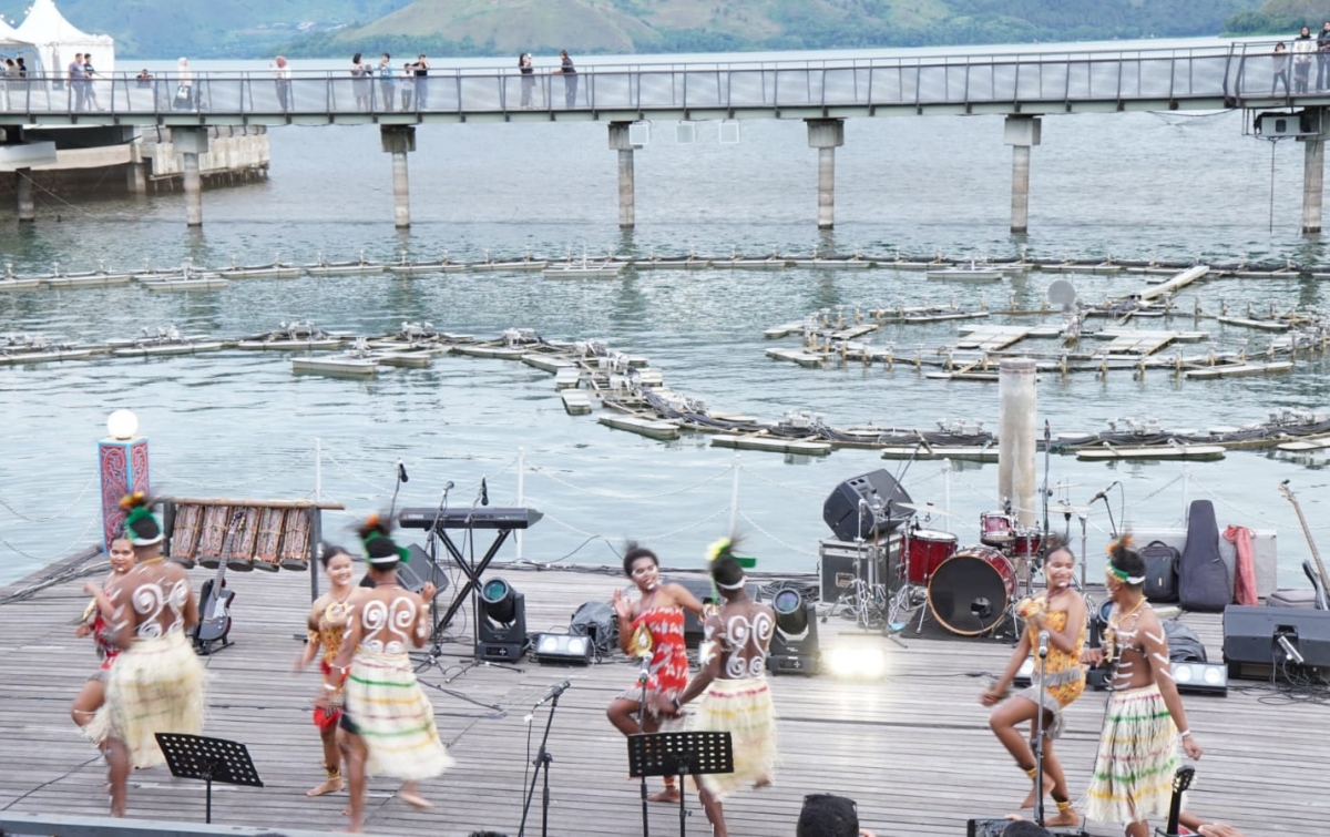 KSBN Papua Selatan Tampil di Geotourism Festival Samosir, Perkuat Kolaborasi Budaya Nusantara