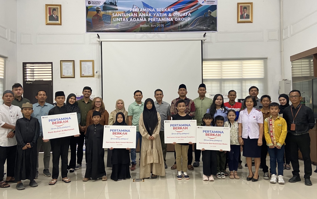 Aksi Nyata Kepedulian Sosial, PGN SOR I Bagikan Bantuan kepada 20 Yayasan Sosial