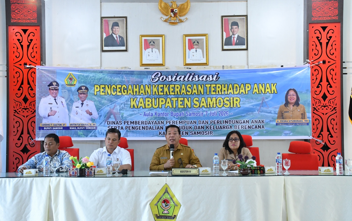 Pemkab Samosir Tingkatkan Upaya Pencegahan Kekerasan Terhadap Anak, Guru BK dan Satgas PPA Diperkuat