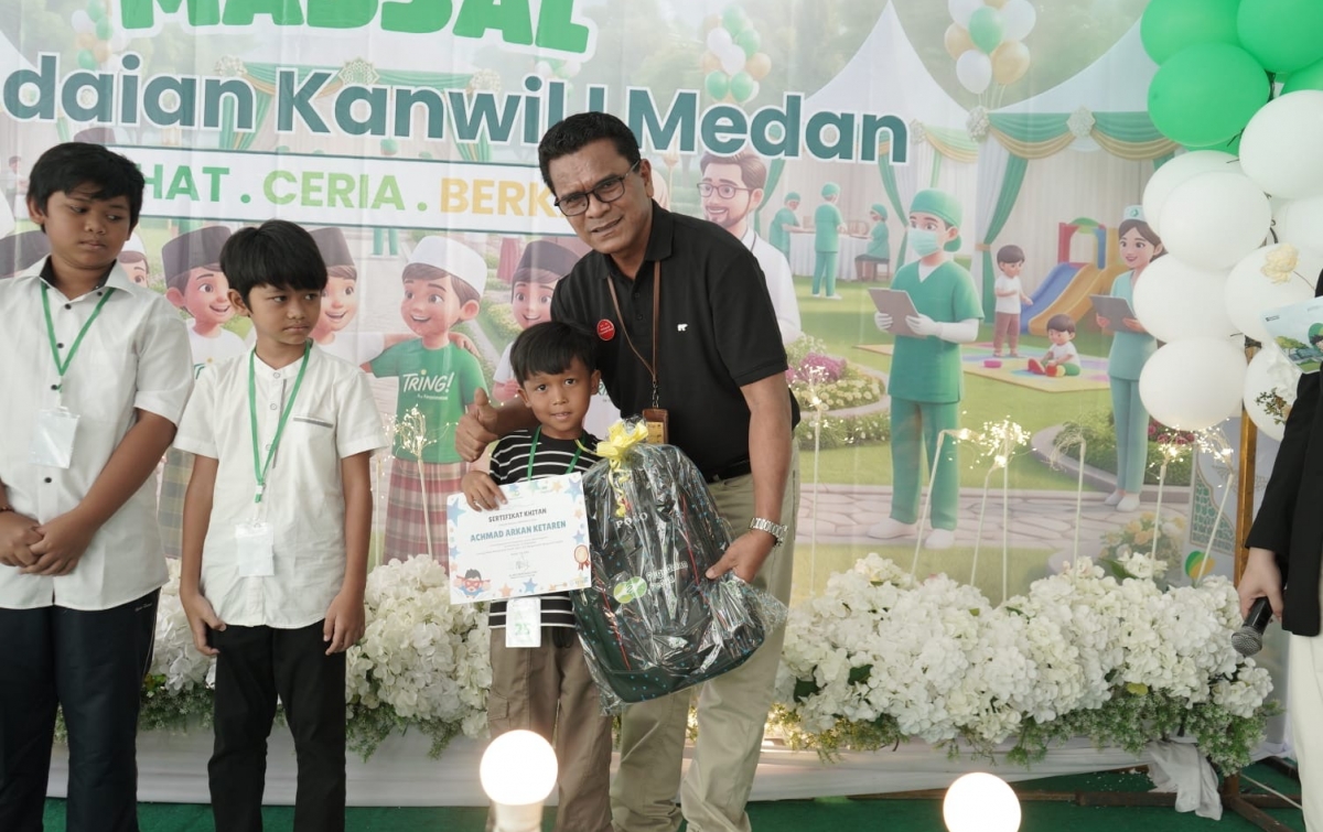 Bawa Dampak Sosial Positif, Pegadaian Medan Khitan Gratis Ratusan Anak Generasi Penerus Bangsa