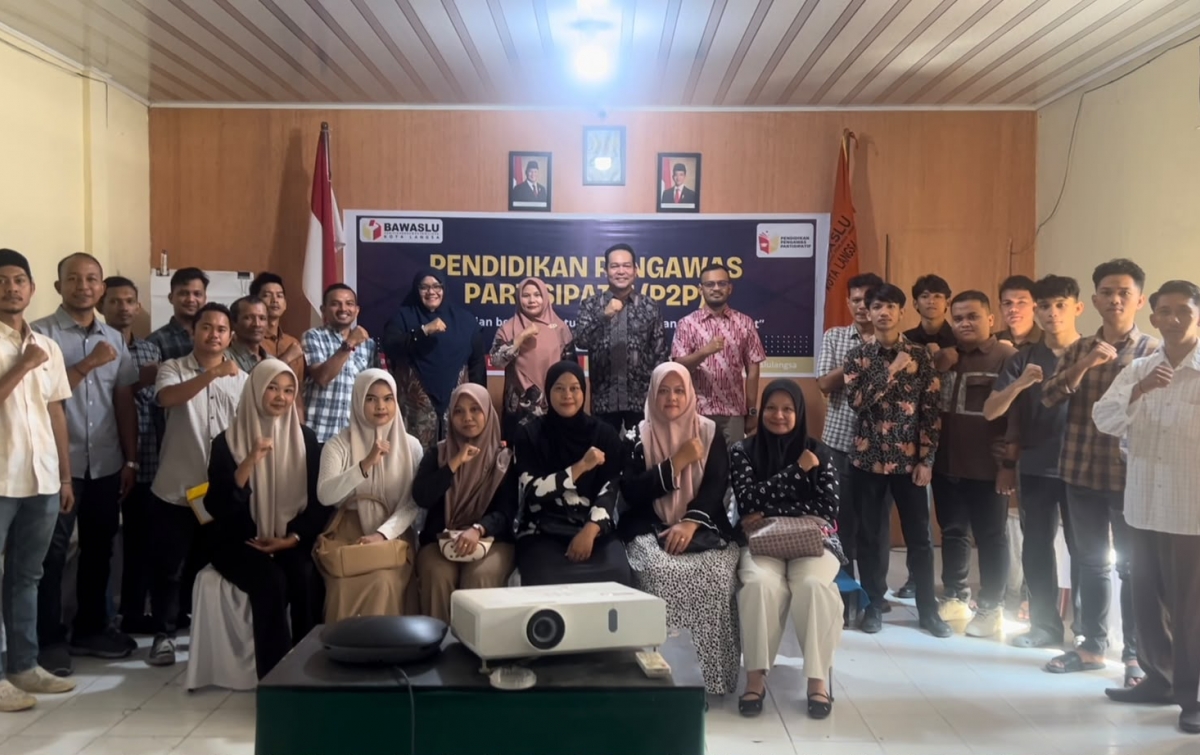 Bawaslu Langsa Gelar P2P Untuk Generasi Muda