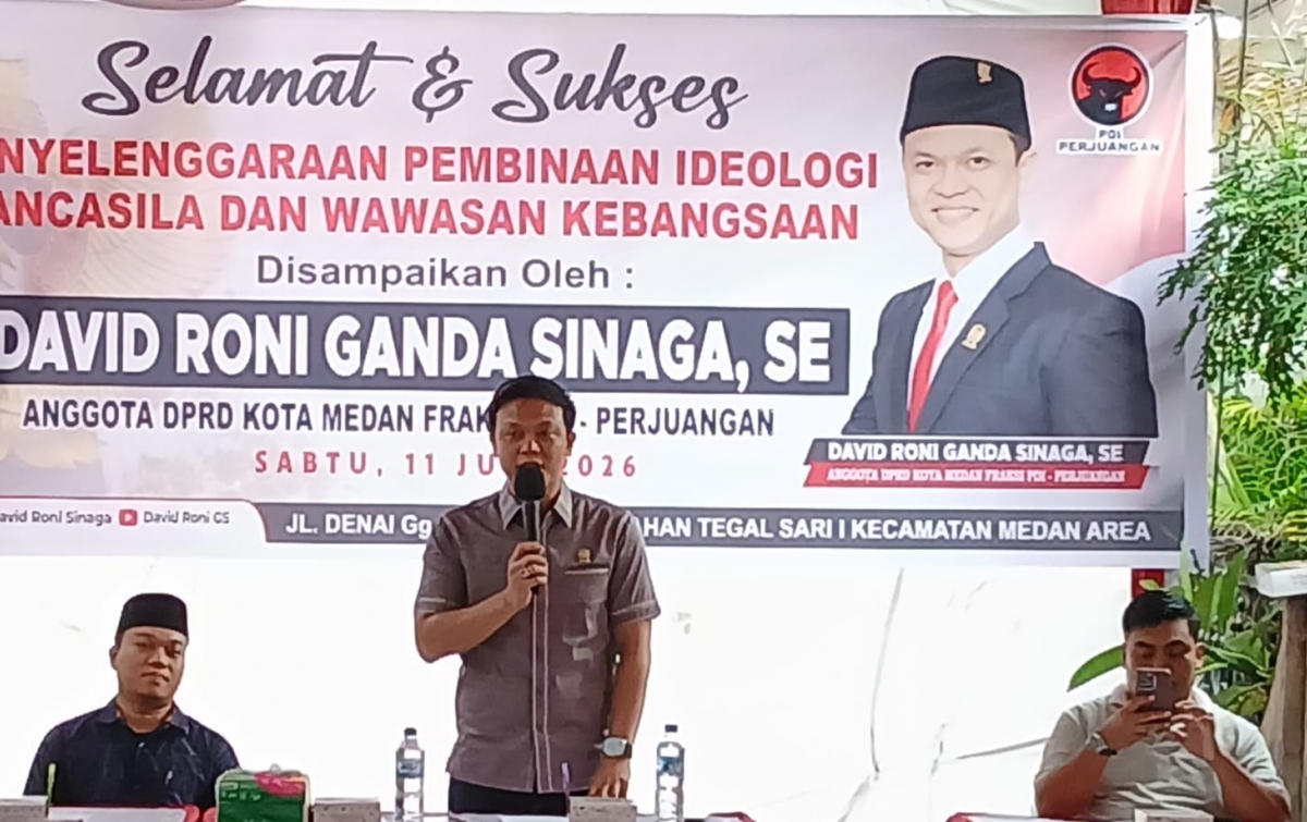 Dalam Wasbang David Roni G Sinaga, Cerminan Sila Kelima Pancasila Tidak Dirasakan Warga