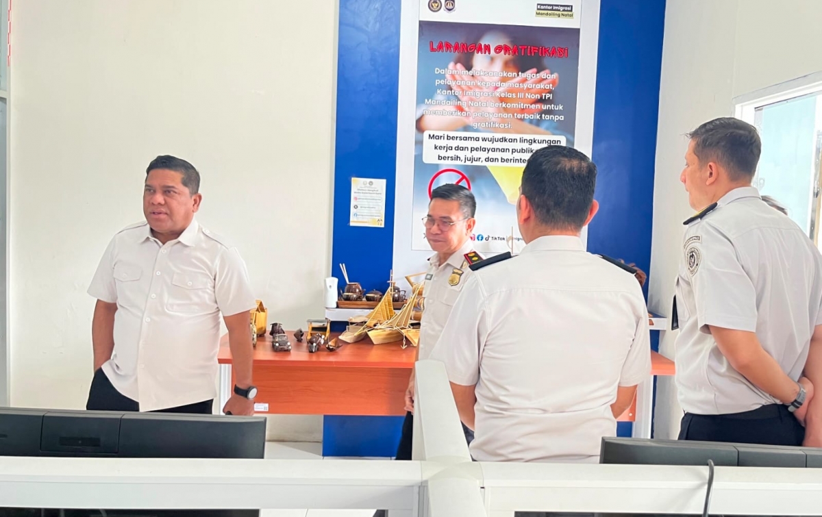 Kakanwil Sumut Pastikan Layanan Keimigrasian di Mandailing Natal Berjalan Lancar