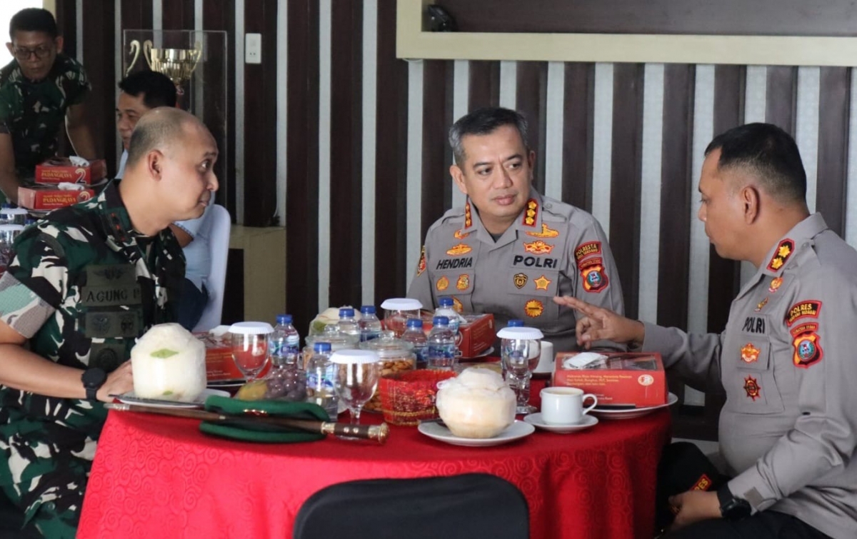 Deliserdang Makin Solid! Kapolresta Temui Dandim dan Kajari, Perkuat Barisan Amankan Wilayah