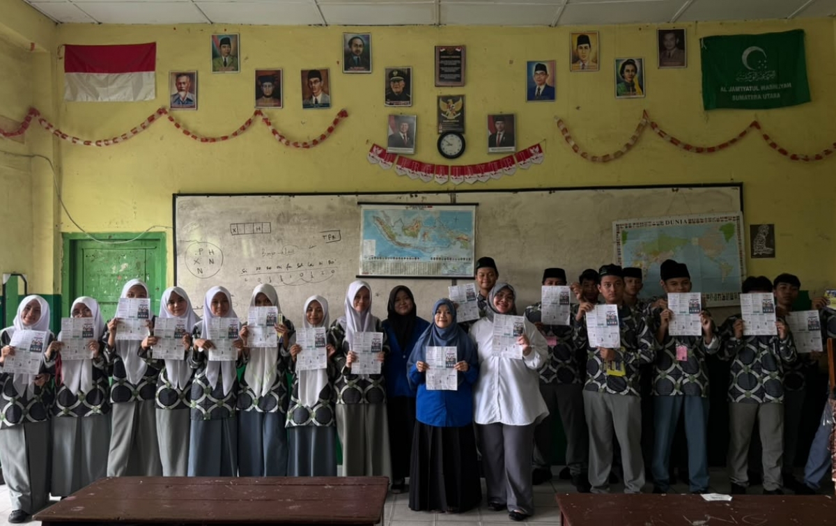 Dosen UDI Edukasi Kesehatan Reproduksi - Psikologi untuk Remaja di MA Ex PGA Univa