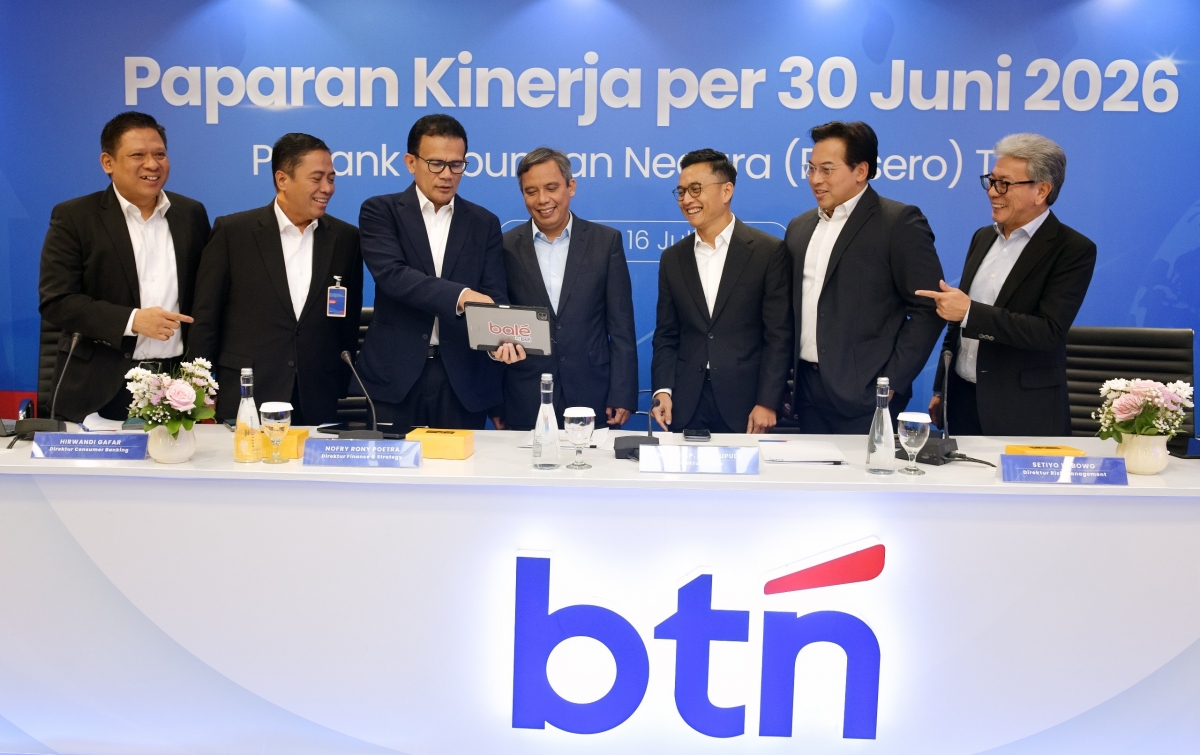 Laba Bersih BTN Semester I 2026 Melonjak 40,8%, NPL Turun Jadi 2,99%