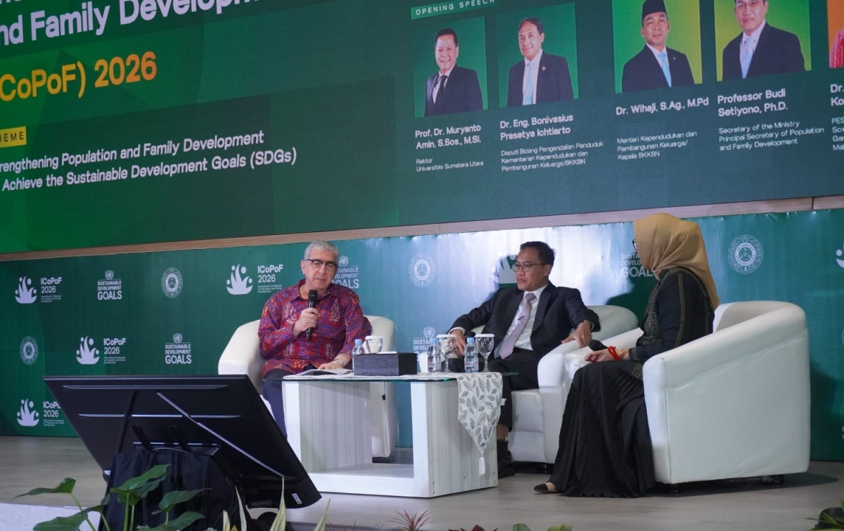 USU dan Kemendukbangga/BKKBN Perkuat Sinergi Akademik melalui ICoPoF 2026