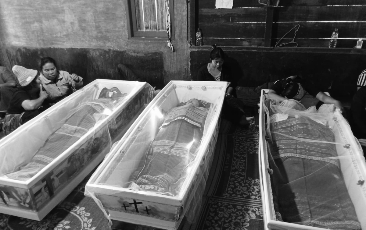 3 Jasad Korban Laka Maut Sibolangit Disemayamkan Berjejer, 4 Anak Masih Sekolah