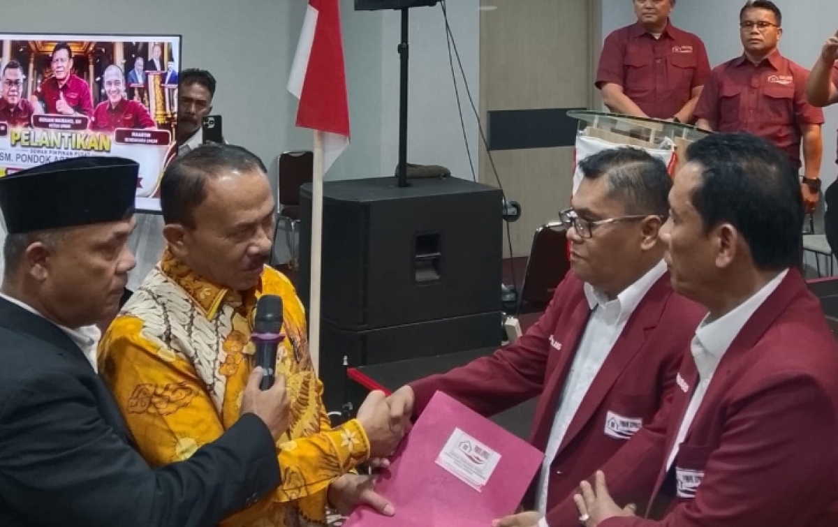 Dr. Maruli Siahaan Lantik DPP Pondok Aspirasi Sumut dan 16 DPD, Tegaskan Organisasi Harus Jadi Rumah Aspirasi Masyarakat
