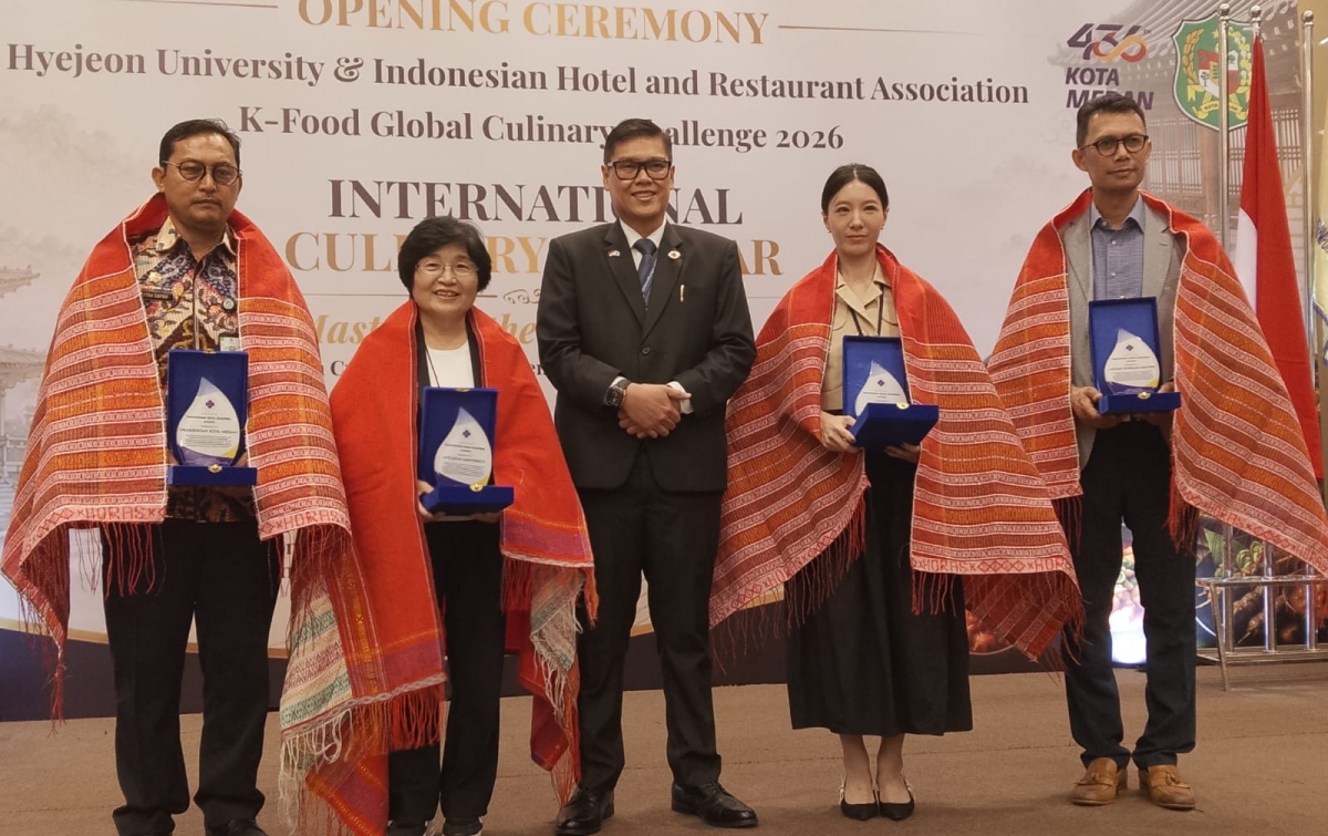 Korea Hyejeon University & PHRI Sumut Gelar Hyejeon K-Food Global Challenge 2026