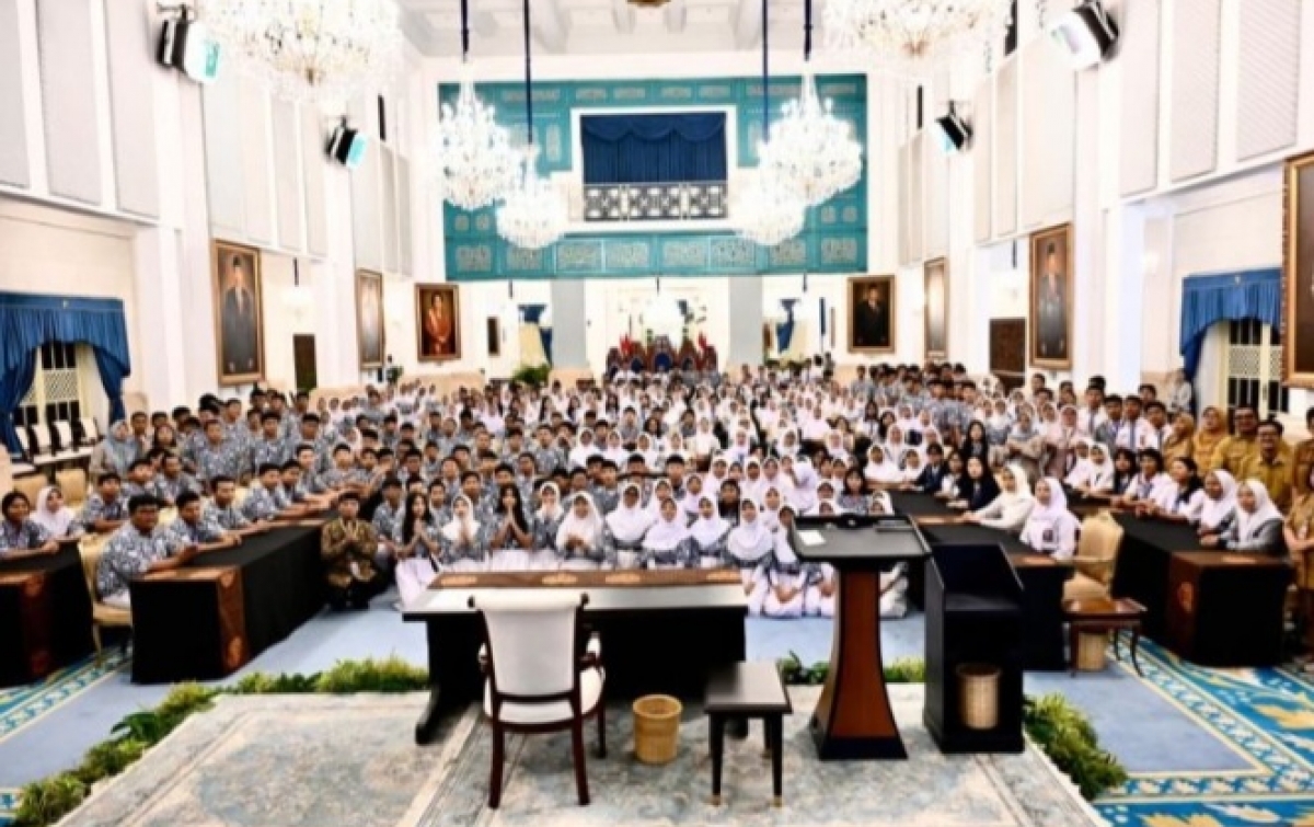 Program Istana untuk Anak Sekolah Ajak 300 Pelajar Belajar Sejarah