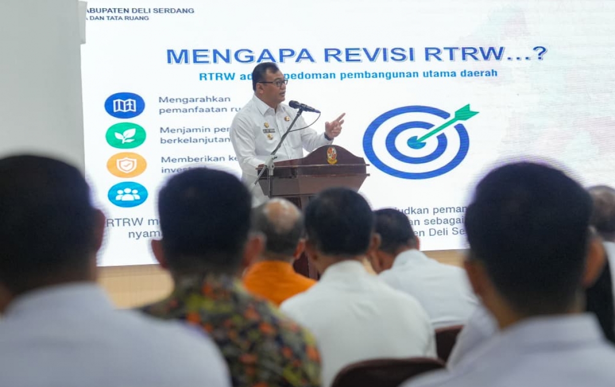 Proses Revisi RTRW, Bupati Deli Serdang Larang ASN Lakukan Praktik Pungli