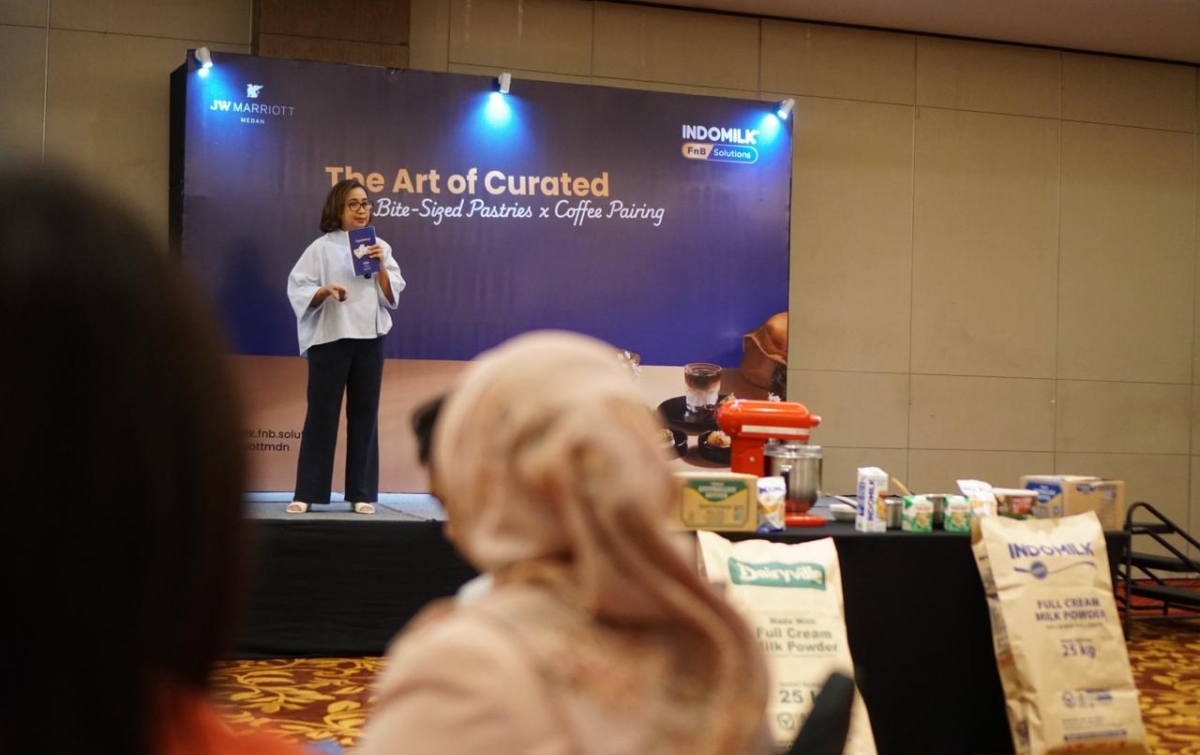 Indomilk FnB Solutions Perkuat Daya Saing Industri Kuliner Medan Lewat Inovasi Bite-Sized Pastry