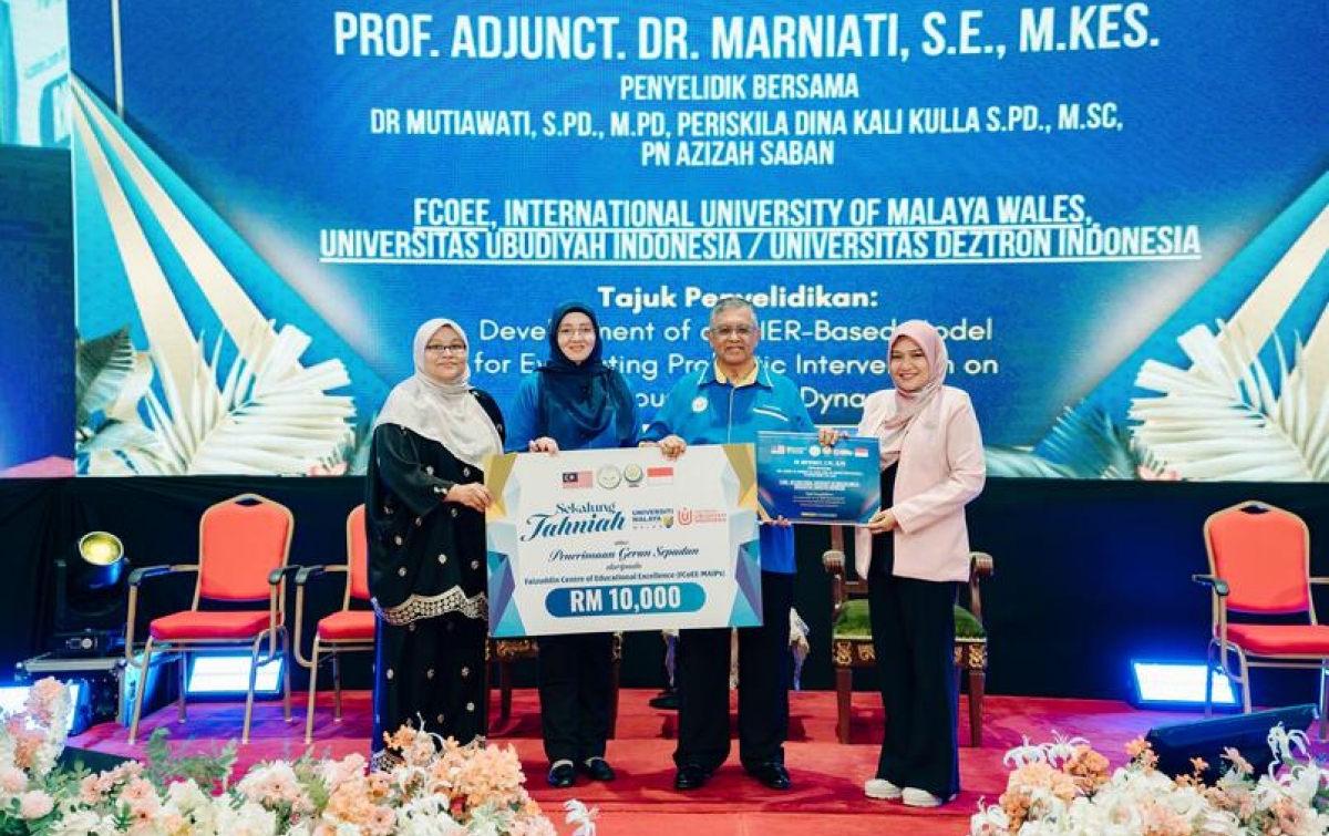 UDI Raih Grand Joint Riset Internasional FCoEE Bersama Peneliti UM-Wales Malaysia