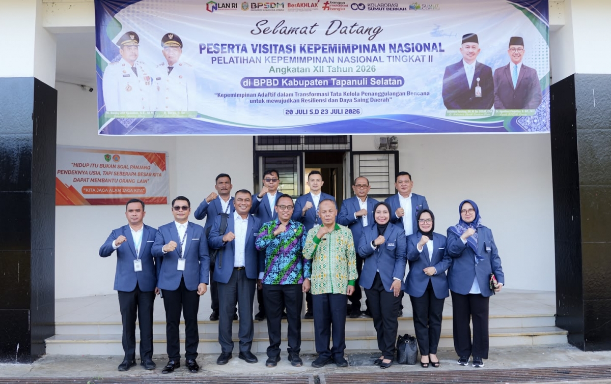 Peserta PKN Tingkat II Angkatan XII Lakukan Visitasi Kepemimpinan Nasional di Tapanuli Selatan