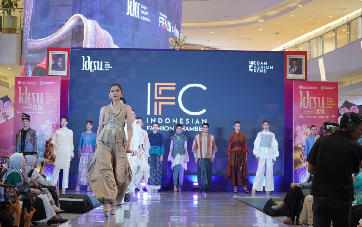 BI dan IFC Gelar Medan Fashion Trend di Pagelaran KKSU 2026