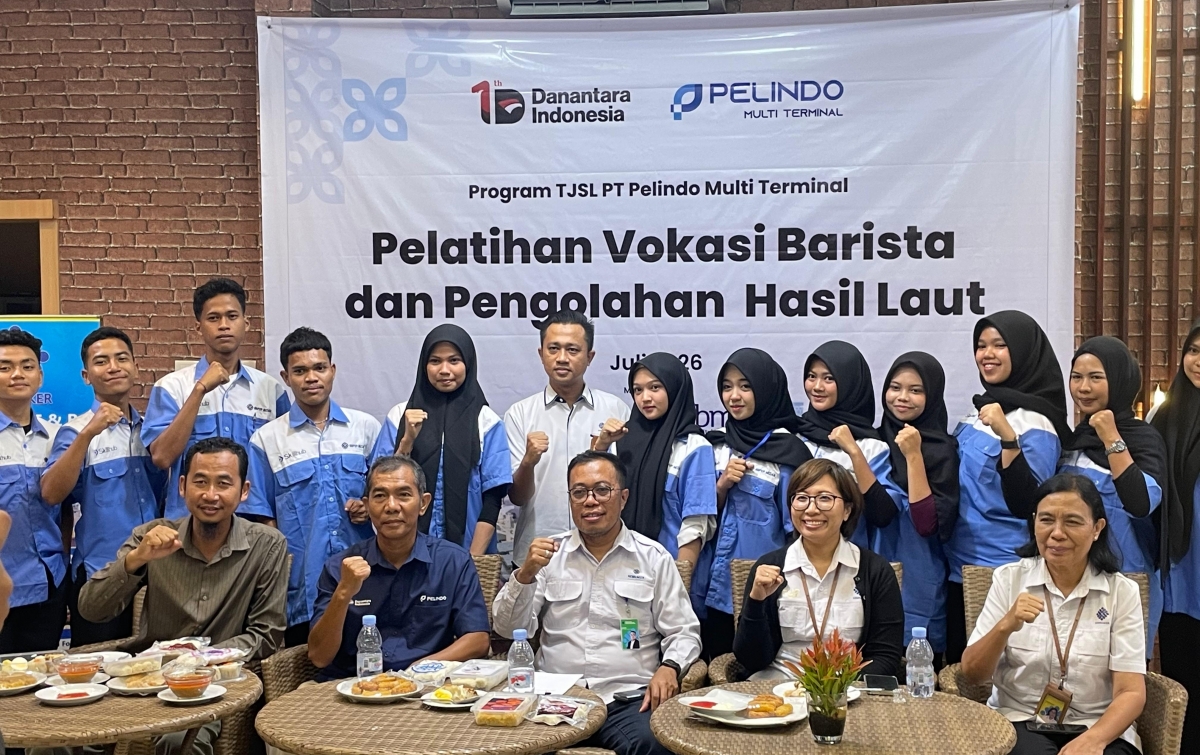 Pelindo Multi Terminal Perkuat Kompetensi Masyarakat Belawan Lewat Pelatihan Vokasi