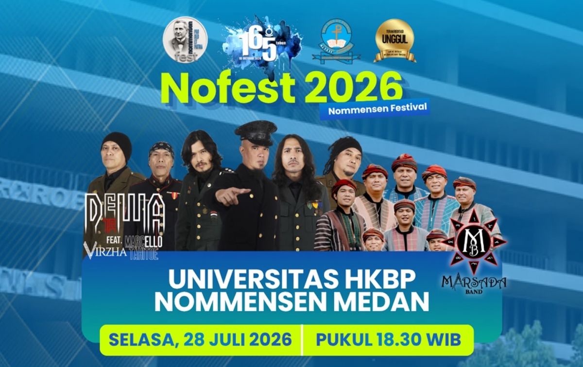 Padukan Musik Nasional dan Budaya Lokal, NO FEST 2026 UHN Hadirkan Dewa 19 hingga Marsada Band
