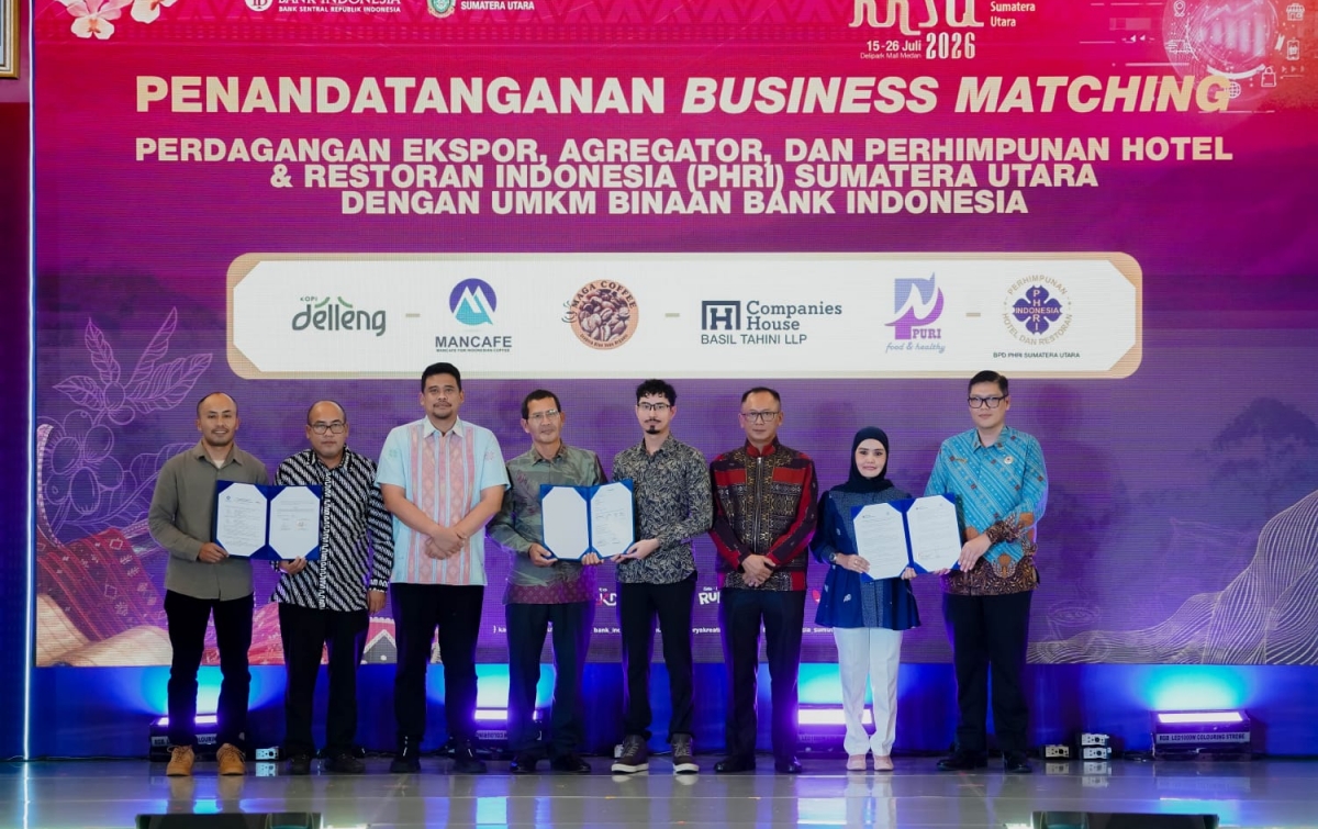 BI-Pemprov Sumut Dorong UMKM Naik Kelas