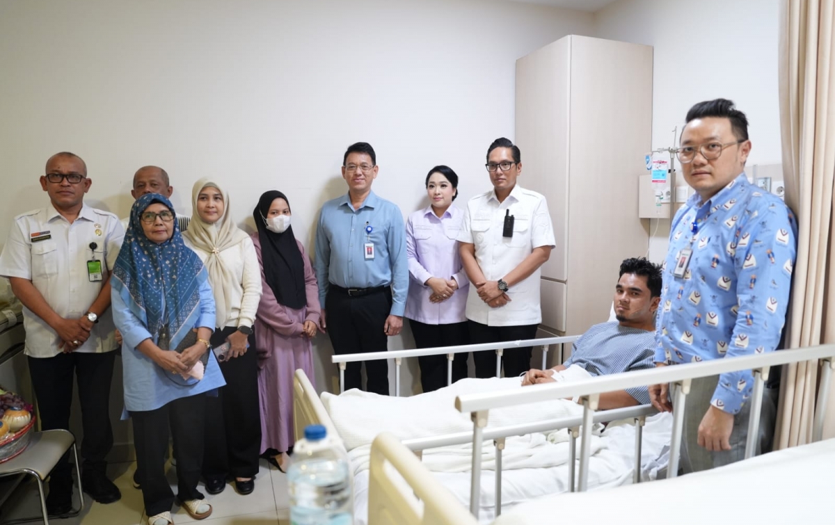 BPJS Ketenagakerjaan Cover Full Biaya Perawatan dan Santunan Kurir Korban Ledakan Grand Polonia