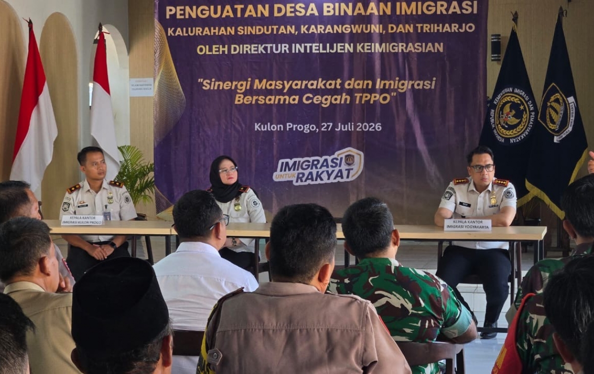 Dari Lahan Jagung Seraya Menanam Literasi Keimigrasian, Imigrasi Yogyakarta Bangun Benteng Desa Cegah Dini TPPO
