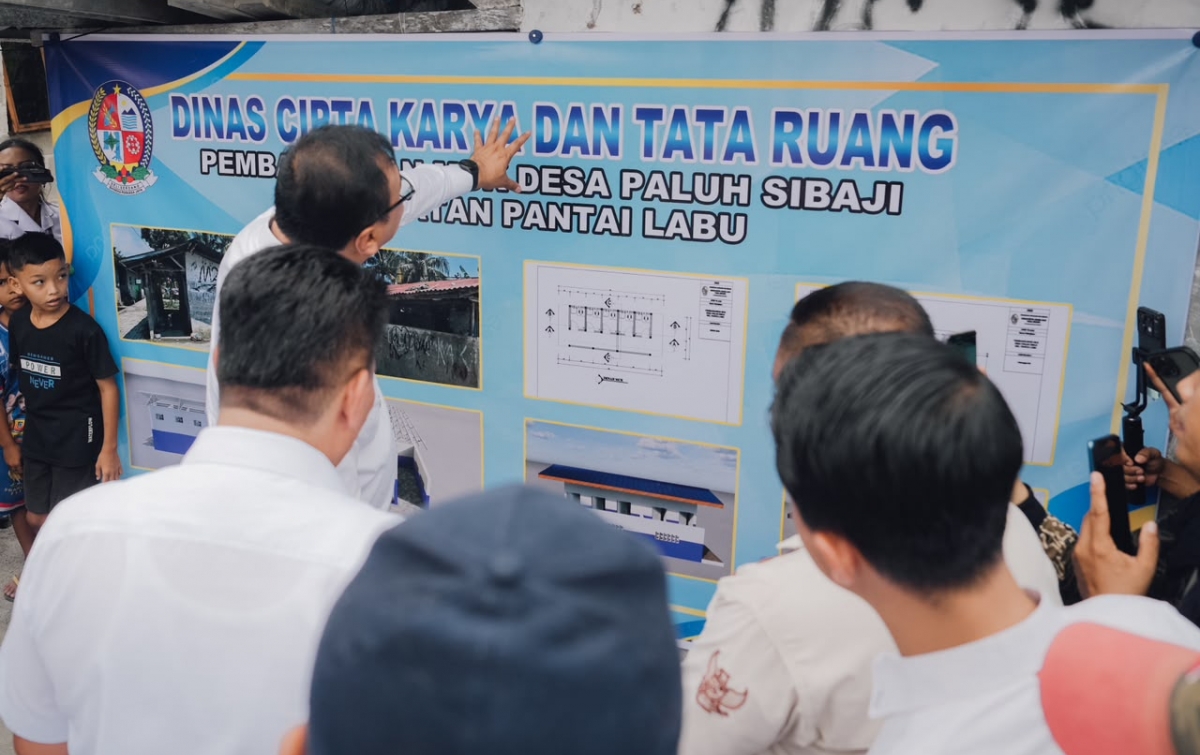 Pemkab Deli Serdang Revitalisasi Perumahan Nelayan Asri
