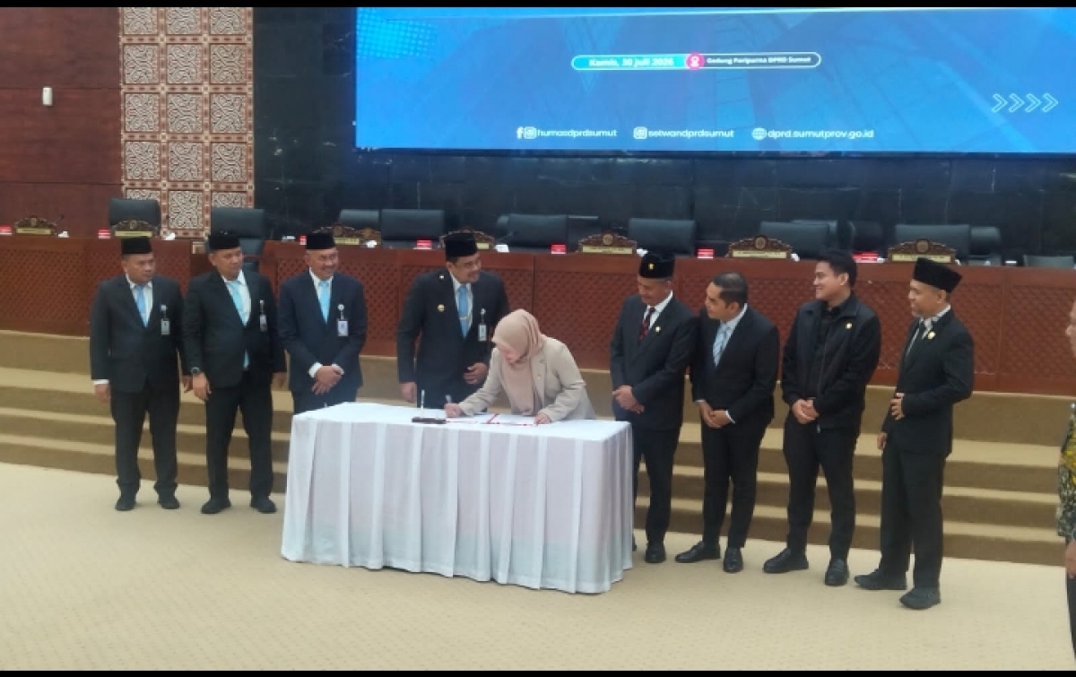 Bobby Nasution Ajak DPRD Perkuat Kolaborasi Bangun Sumut, Pertanggungjawaban APBD 2025 Disepakati Bersama