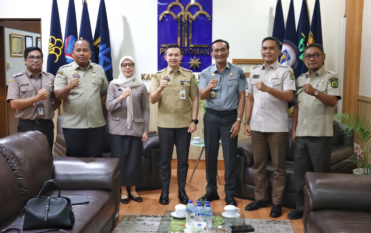 Penguatan Tata Kelola Perpajakan, Kepala Bapenda Medan Jalin Sinergi dengan Kanwil Kemenkum Sumut