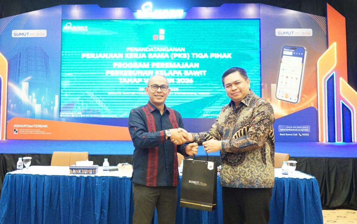 Bank Sumut Buka Akses Dana PSR Rp44,5 Miliar untuk Pekebun Sawit Sumut