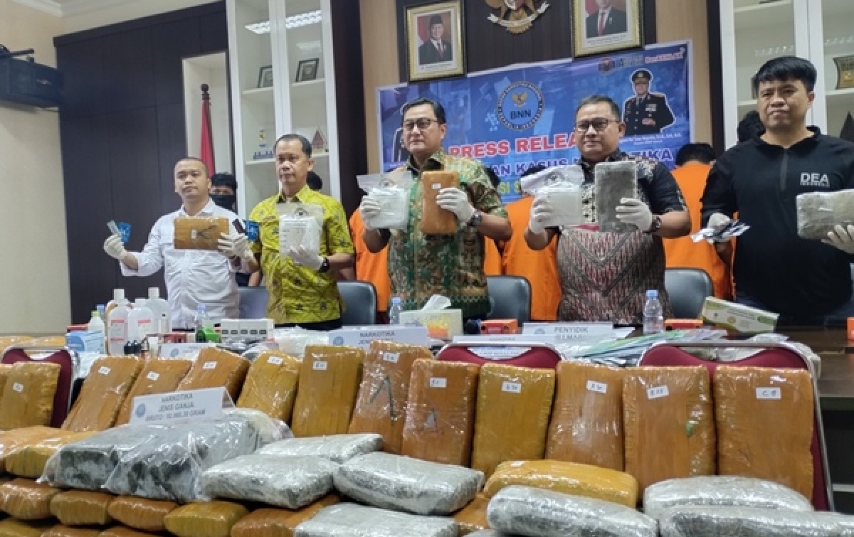 BNN Sumut Ungkap 8 Kg Sabu, 92 Kg Ganja, dan Home Industri Pod Getar