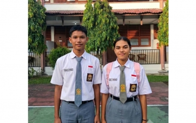 Dua Pelajar Samosir Lolos Jadi Anggota Paskibraka Provinsi Sumut 2026