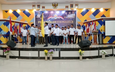 Raja P Nasution Dilantik sebagai Ketua IKA PMII Palas