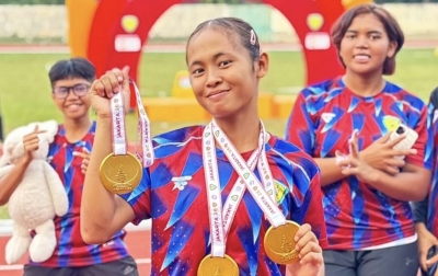 Atlet Dairi Raih 6 Medali Emas Kejuras Atletik di Jakarta