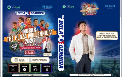 Bukan Nobar Biasa! Ada Cosplay, MLBB, hingga Stevan Pasaribu di Pesta Piala Dunia 2026 The Plaza Millennium