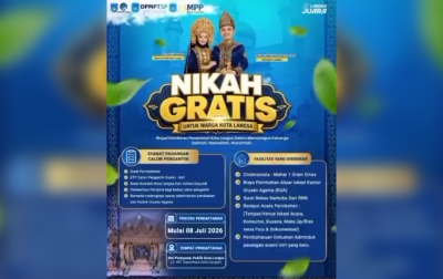 Pemko Langsa Buka Pendaftaran Nikah Gratis