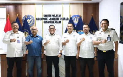 Dukung Gelaran Internasional, Kanwil Imigrasi Sumut Sambut Audiensi Ikatan Motor Indonesia