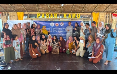 Pengabdian kepada Masyarakat, Dosen Universitas Dharmawangsa Kuatkan Pasar Tradisional Pasar Kamu Berbasis Digital